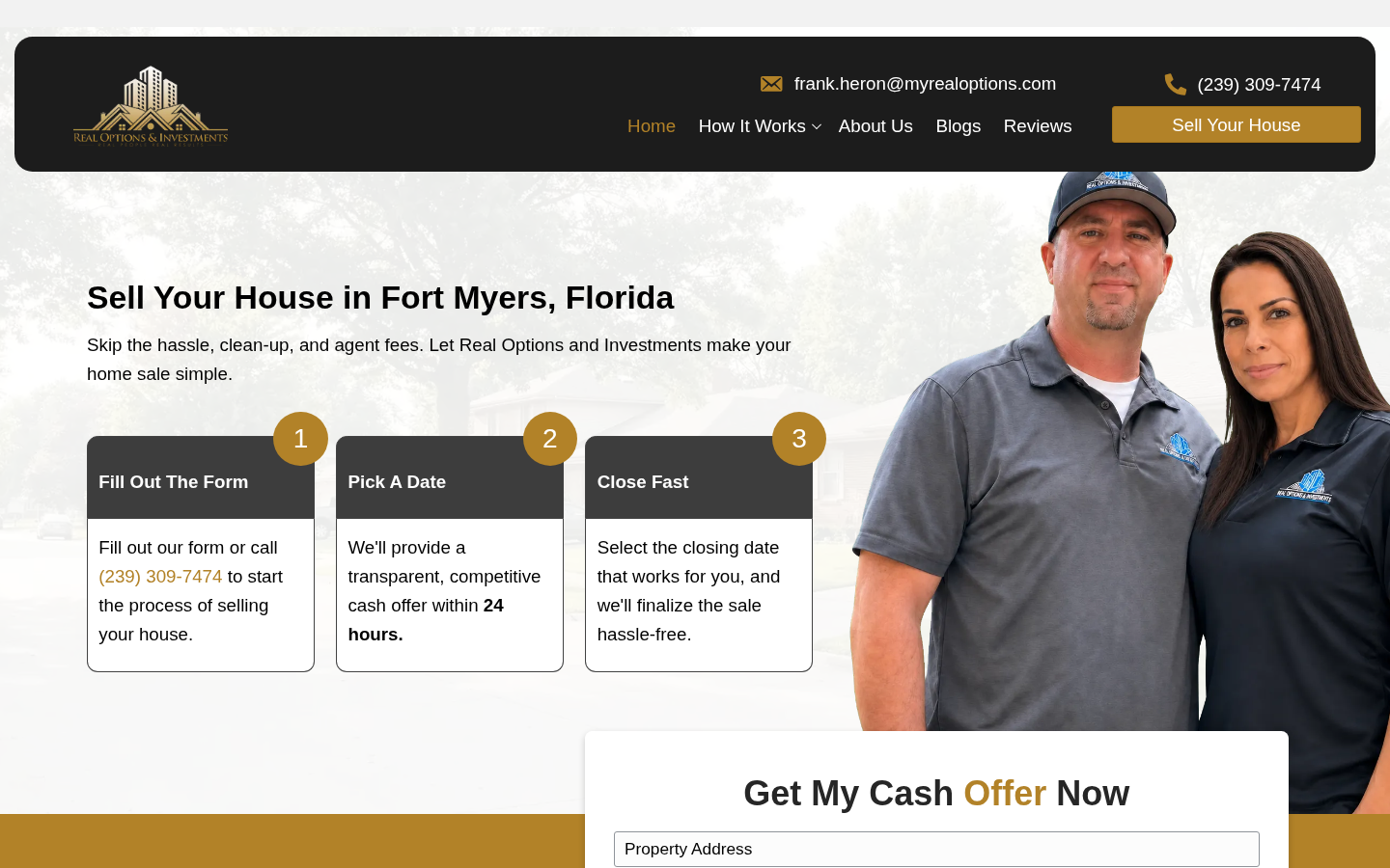 Real Options and Investments website